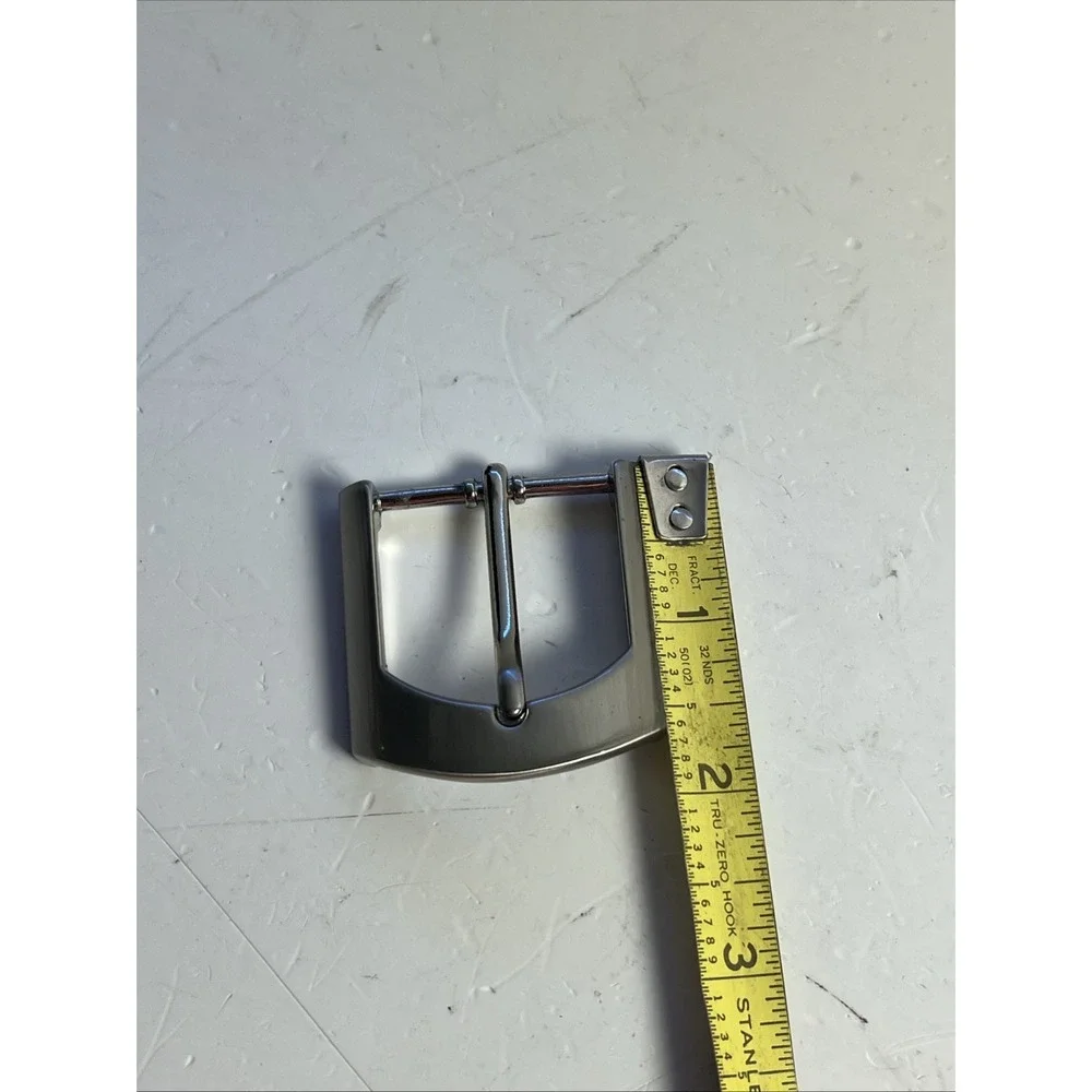 Lot 4 Vintage Men's Kenneth Cole Reaction Silver Belt Buckle
